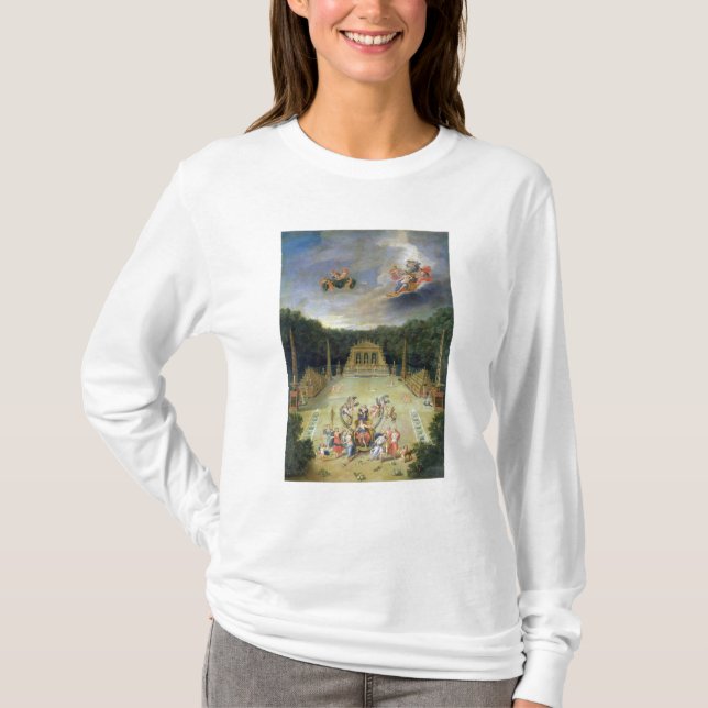 Dungarna av Versailles. L'Arc de Triomphe T Shirt (Framsida)