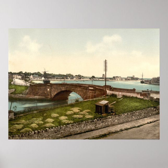 Dungarvan Harbour, County Waterford Poster (Framsidan)