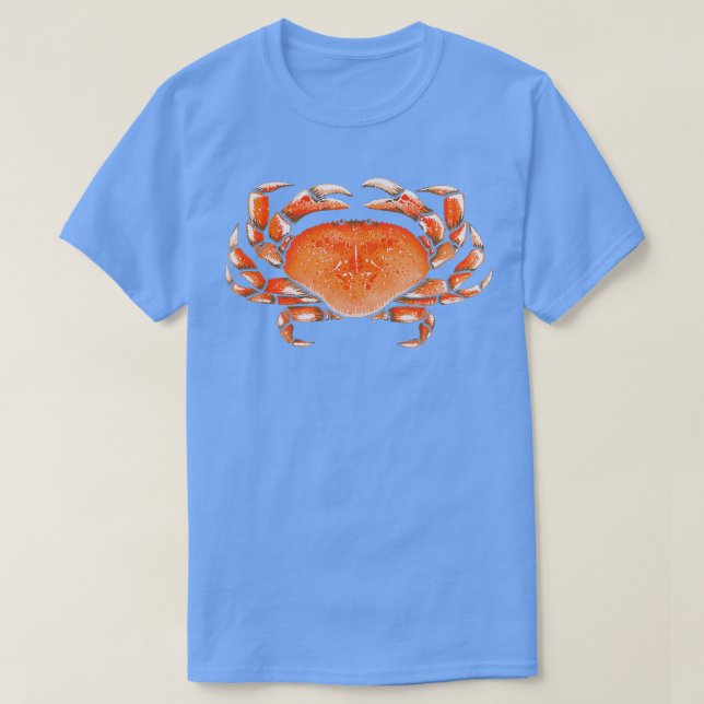 Dungeness Crab Artwork T Shirt (Design framsida)