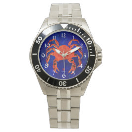 Dungeness Crab - Stainless Steel Manar Watch Armbandsur