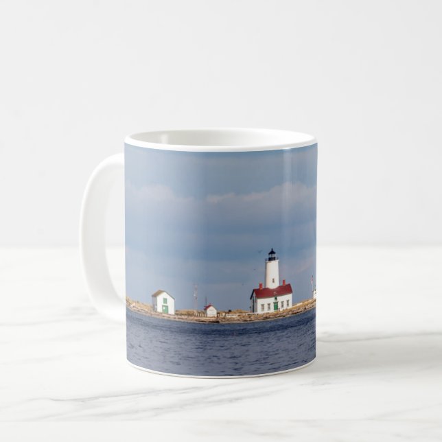 Dungeness fyrmugg kaffemugg (Framsida vänster)