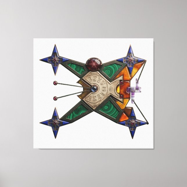 Dungeon Artifact Canvastryck (Framsida)