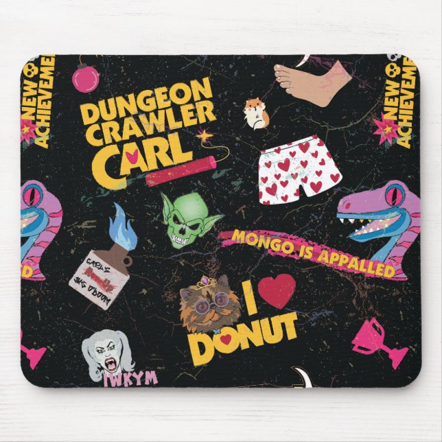 Dungeon Crawler Carl Collage Musmatta (Framsidan)