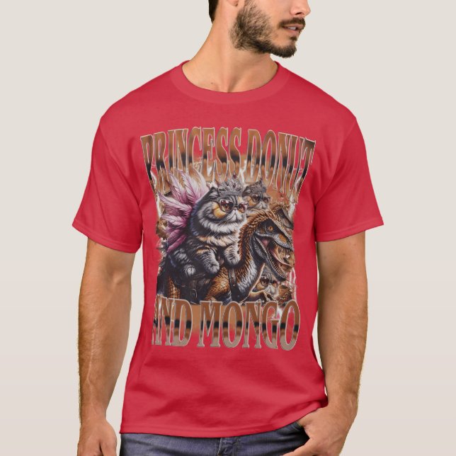 Dungeon Crawler Carl Princess Donut Mongo Fan-kons T Shirt (Framsida)