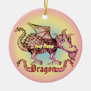 Dungeon Dragon Julgransprydnad Keramik