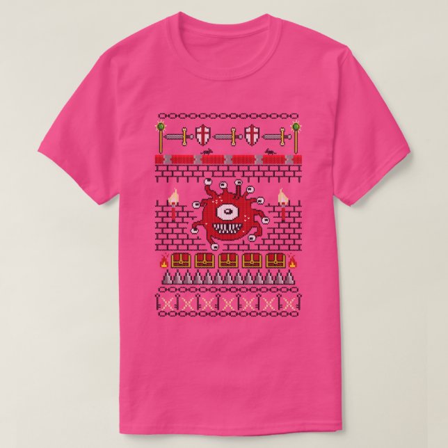 Dungeon Knuteled Stil T Shirt (Design framsida)