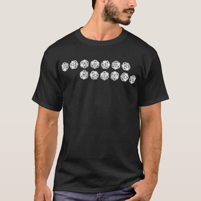 Dungeon Master Dice t-shirt (Framsida)