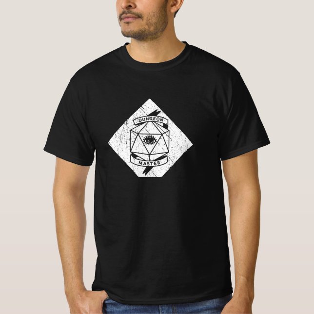 DUNGEON MASTER RPG DESIGN T SHIRT (Framsida)