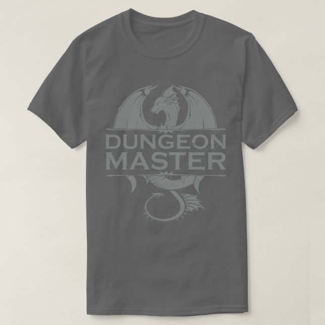 Dungeon Master RPG Gamer T Shirt (Design framsida)