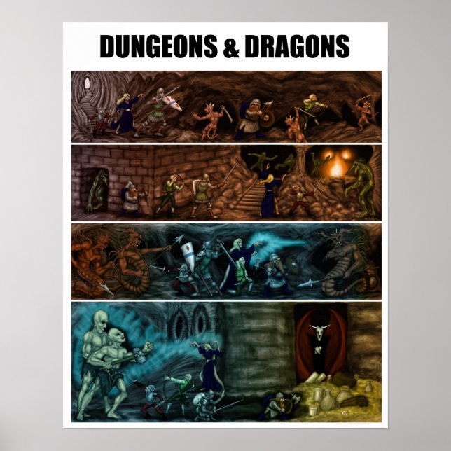 Dungeon Masters Poster (Framsidan)