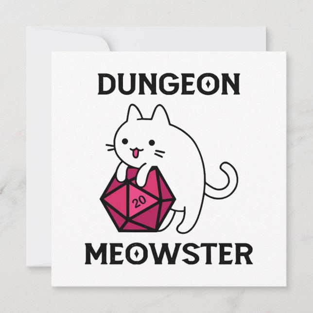 Dungeon Meowster Cat Funny (Framsida)