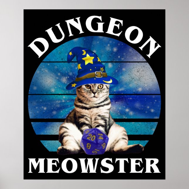 Dungeon Meowster Poster (Framsidan)