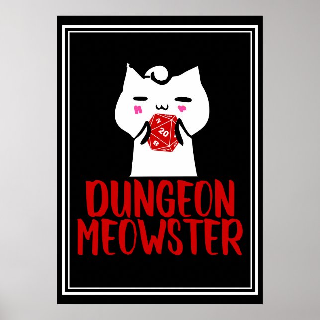 Dungeon Meowster Poster (Framsidan)