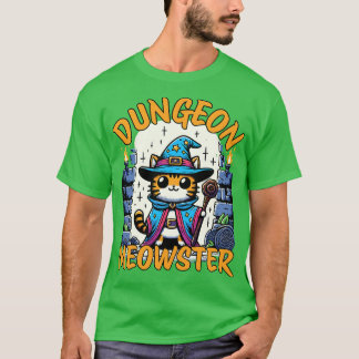 Dungeon Meowster Roleplay Dungeon Master Cat T Shirt
