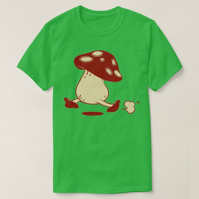 Dungeon meshi mushroom färg t shirt (Design framsida)