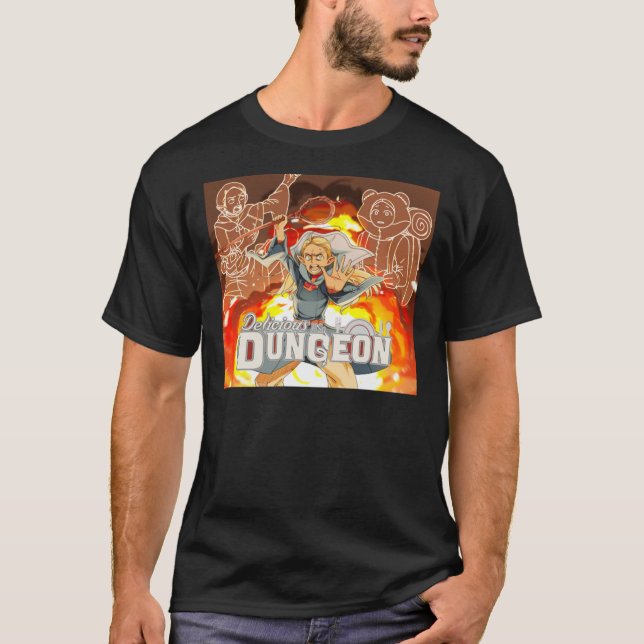 Dungeon Meshi Shirt Classic T-Shirt (Framsida)