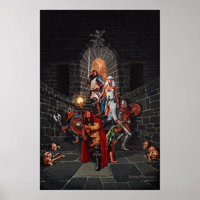 Dungeon of Doom Poster (Framsidan)