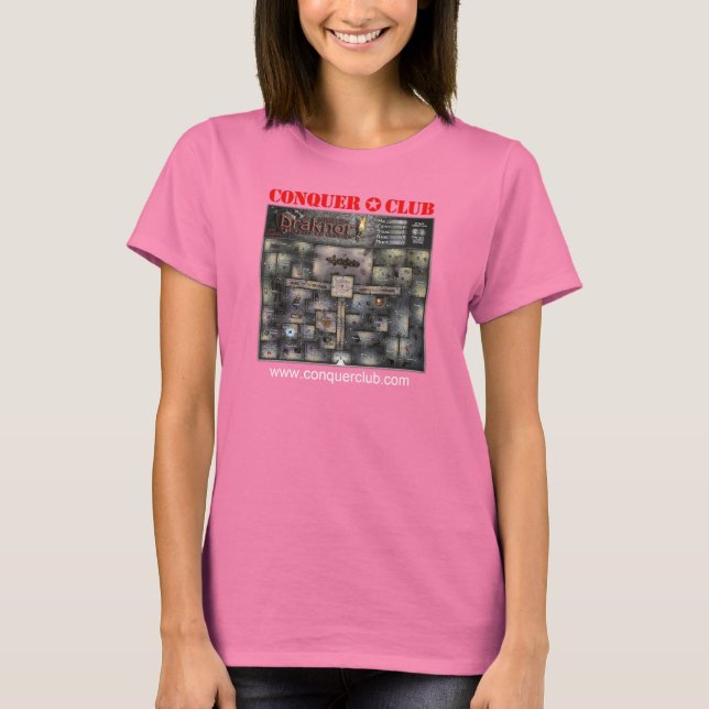 Dungeon of Draknor-L1 Karta Tee Shirt (Framsida)