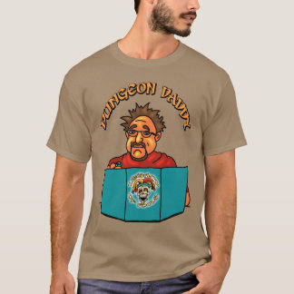 Dungeon pappa T-shirt. Skolornas bakgrund T Shirt