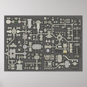 Dungeon Poster Karta