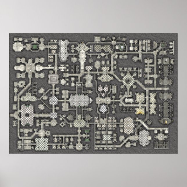 Dungeon Poster Karta (Framsidan)