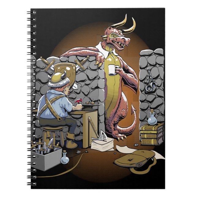 Dungeon Space Anteckningsbok (Framsidan)