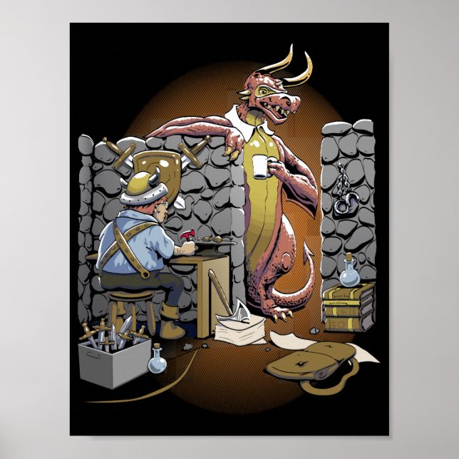 Dungeon Space Poster (Framsidan)