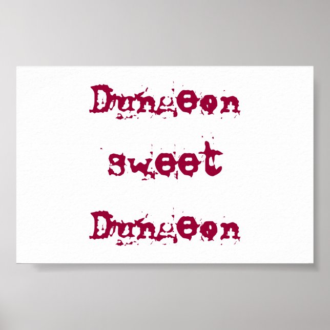 Dungeon, Sweet, Dungeon Poster (Framsidan)
