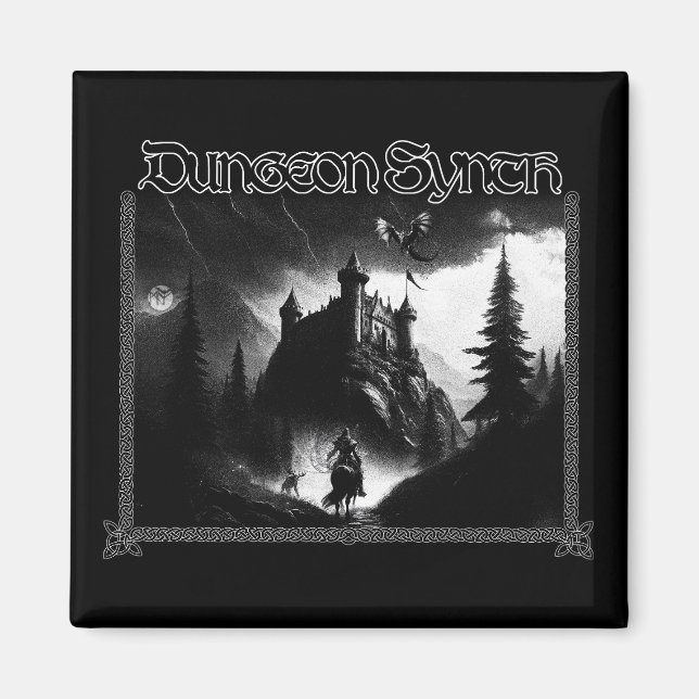 Dungeon Synth Magnet (Framsidan)
