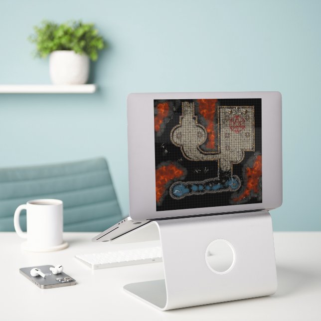 Dungeon Tile Sticker: Occult Underground Klistermärken (Laptop På Skrivbordet)