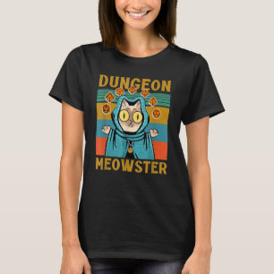 Dungeon Warriors Meowster RPG Tabletop DM R T Shirt