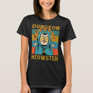 Dungeon Warriors Meowster RPG Tabletop DM R T Shirt
