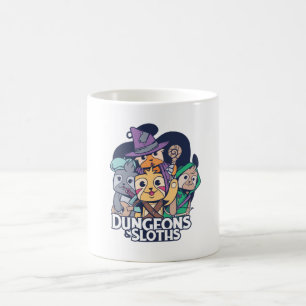 DUNGEONER OCH SLOTHRPG-KONSTRUKTION KAFFEMUGG