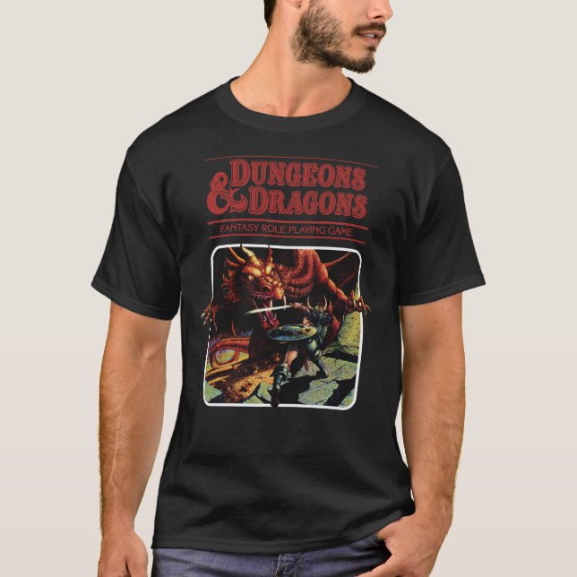 Dungeons &amp; dragons Classic T-Shirt (Framsida)