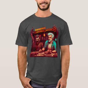 Dungeons Diners Dragons Drive Ins Dives fantasi T Shirt