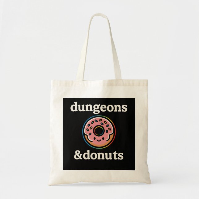 Dungeons & Donuts  Tygkasse (Framsidan)