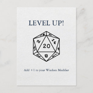 Dungeons & Dragons Birthday Vykort