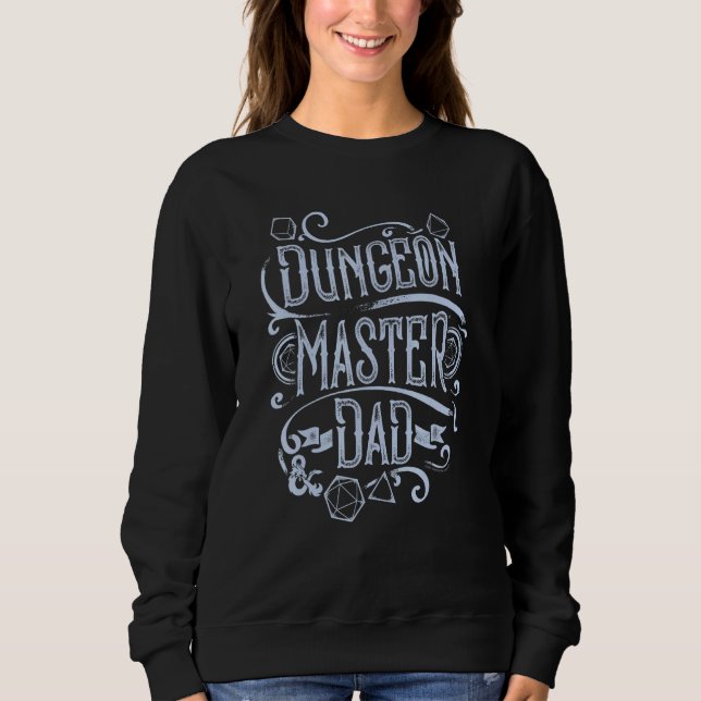 Dungeons Dragons Fars dag Dungeon Master Pappa T Shirt (Framsida)