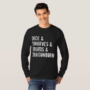 Dungeons Dragons Inspired Ord List Manar-Shirt T Shirt