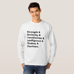 Dungeons Dragons Inspired Ord List Manar-Shirt T Shirt