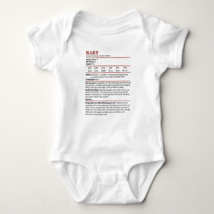 Dungeons & Dragons Stat Block Baby T Shirt