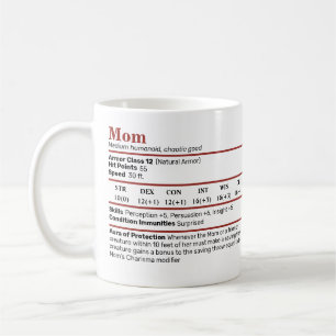 Dungeons & Dragons Stat Block Mamma Kaffemugg