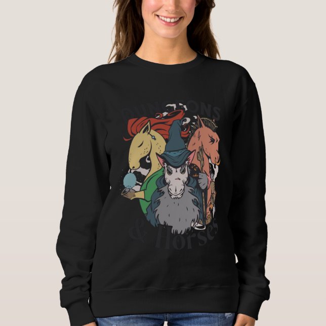 Dungeons & Horses T Shirt (Framsida)