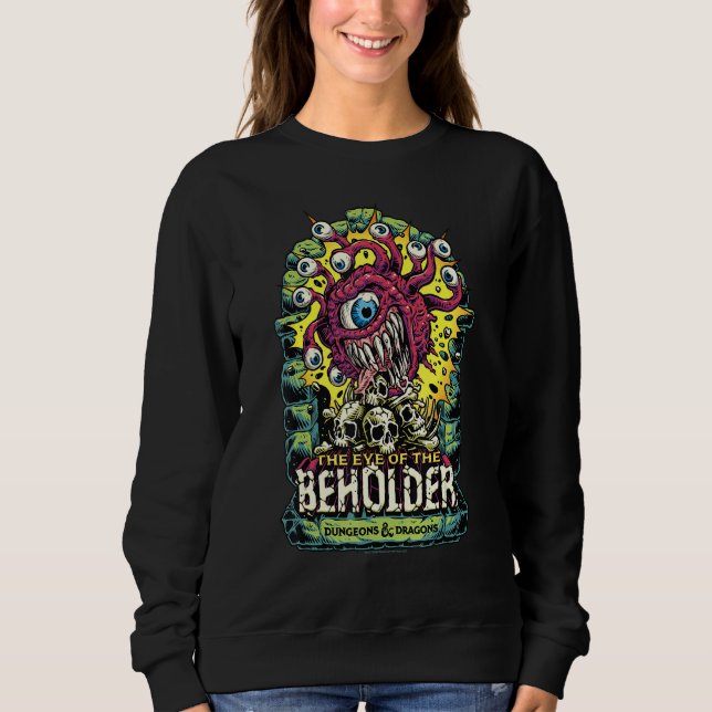 Dungeons och drakmer Öga om Beholder T Shirt (Framsida)