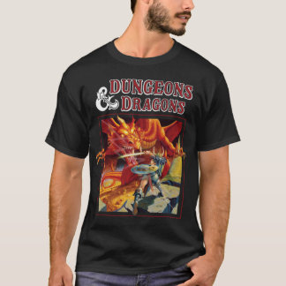 Dungeons och drakons dragvagnsskikt t shirt