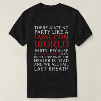 Dungeonvärldsparty T Shirt