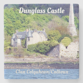 Dunglass Castle - Klan Colquhoun/Calhoun Underlägg Sten