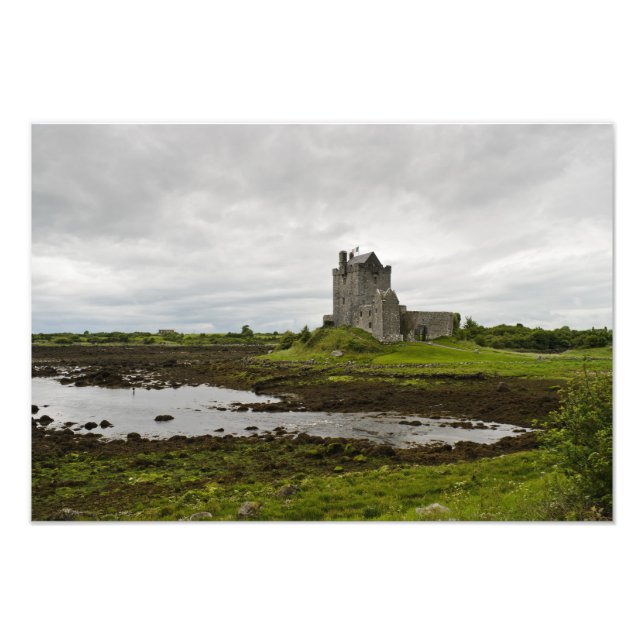 Dunguaire castle, Irlands fototryck (Framsidan)