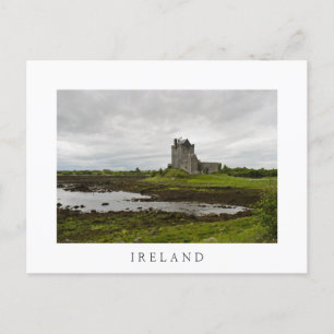 Dunguaire castle, Irlands vita vykort
