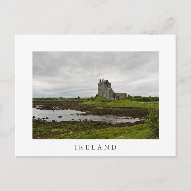Dunguaire castle, Irlands vita vykort (Framsida)